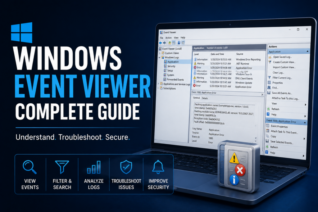 Windows Event Viewer Complete Guide