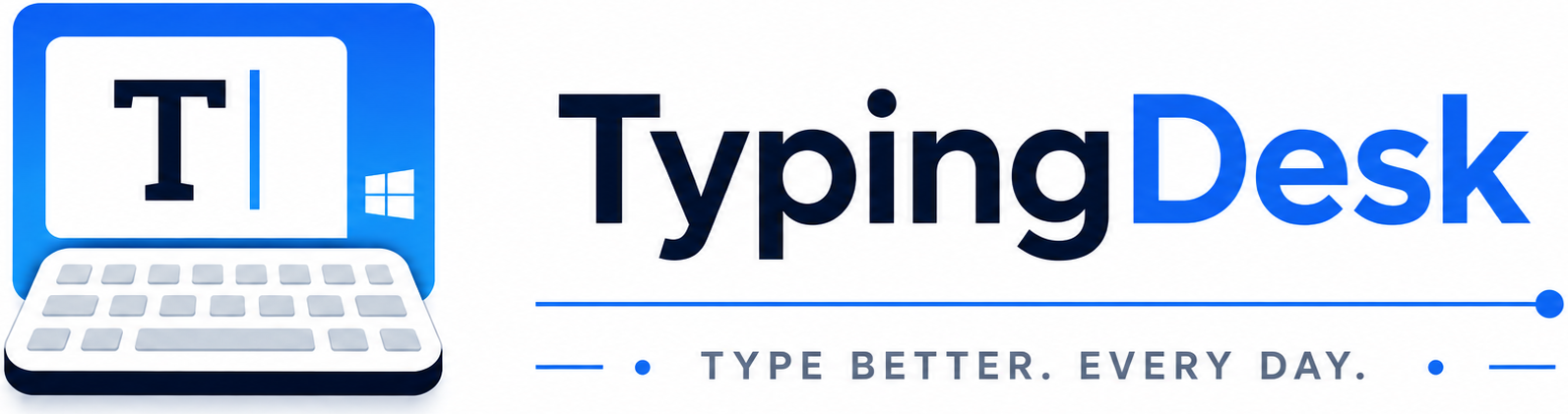 TypingDesk &mdash; modern typing tutor, drills and games for Windows