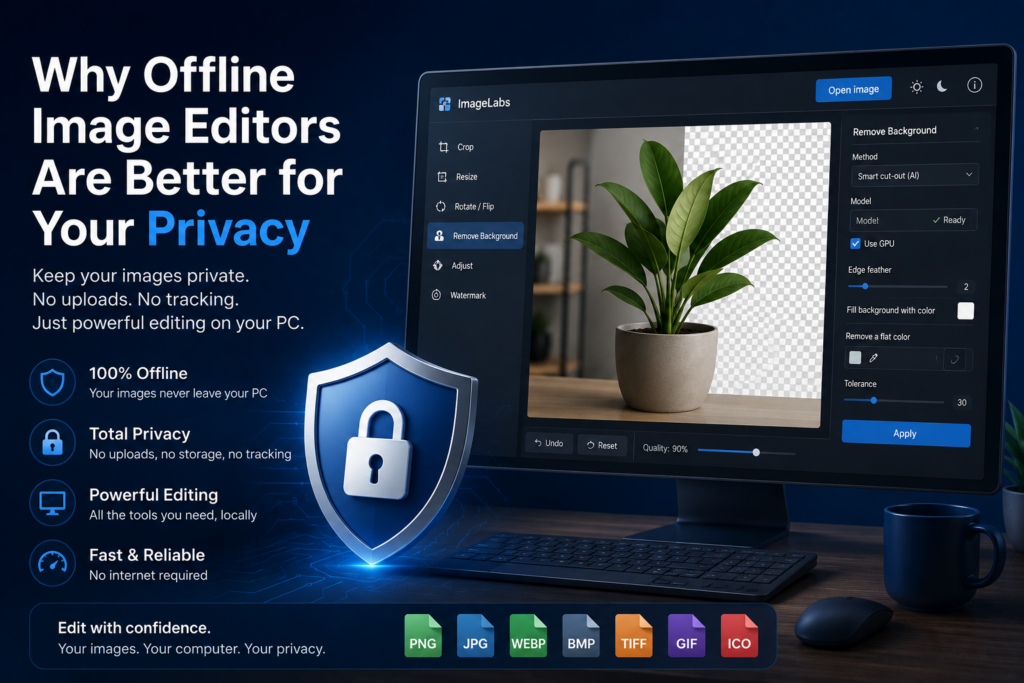 Why Offline Image Editors Are Better for Your Privacy